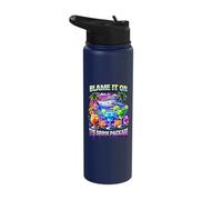 Blame It On The Drink Package Cruise Ship Margarita Stainless Steel Insulated Water Bottle