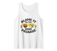 Blame It On The Drink Package Cruise Vacation Tank Top