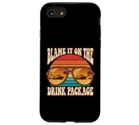 Blame It On The Drink Package Funny Cruise Aviator Retro Case for iPhone SE (2020) / 7/8