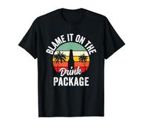 Blame It On The Drink Package Funny Cruise T-Shirt