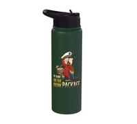 Blame It On The Drink Package Funny Parrot Cruise Ship Stainless Steel Insulated Water Bottle
