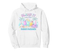 Blame It On The Drink Package Girls Trip Cruising Matching Pullover Hoodie
