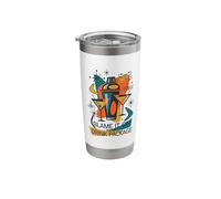 Blame It On The Drink Package Mid-Century Retro Cocktail Stainless Steel Insulated Tumbler