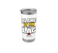 Blame It on the Lag Funny Gaming Controller Gamer Stainless Steel Insulated Tumbler