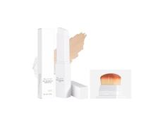 Blanc Cover Cream Stick - 2-in-1 Color Changing Foundation Stick with Full Coverage, Lightweight Formula for Flawless Skin, Includes Brush Head, Suitable for All Skin Types