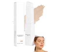 Blanc Cover Cream Stick Foundation in Light Beige - Medium To Full Coverage With Built-In Brush, Adaptable Natural Finish For Even Tone Correction & Long Lasting Wear, Creamy Blendable Formula