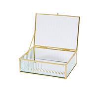 Blanca Jewellery Box Transparent BL1124 - Unisex - Glass Transparent 18 x 13 x 6 cm