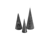 Blanca Jewellery Rack Black BL1128 - Unisex - Marble Black 2.5x5.8 /3.4x7.6 /4x10.4cm