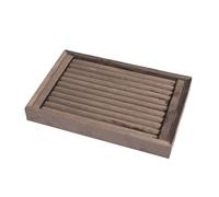 Blanca Jewellery Tray Brown 0000329 - Woman - Velour Brown 29,5 x 19 x 3,5