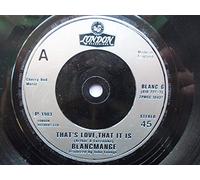 Blancmange - Blancmange That's Love That It Is 7" London BLANC6 EX/VG 1983 poster sleeve