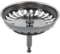 Blanco 125555 Strainer Basket with Pins for Eccentric Operation Stainless Steel, 8.2cm