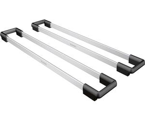 BLANCO 2 x ETAGON Rails | Stainless Steel/Plastic | 386 x 60 mm | for retrofitting ETAGON Bowls
