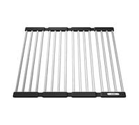 BLANCO 238482 Folding Grid as Drainer for the Kitchen Sink, Foldable Grid for the Sink in the Kitchen, 425 mm Width
