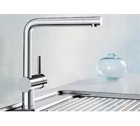 Blanco Kitchen Mixer Tap LINUS Chrome