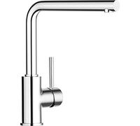 MILA sink mixer with right angle and 360° swivel arm, chrome