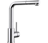 BLANCO 521466 MILA-S Low-Pressure Kitchen Mixer Tap, Chrome
