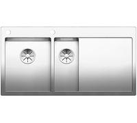 BLANCO 521646 CLARON, Stainless Steel, Satin Gloss, 60 cm Unterschrank