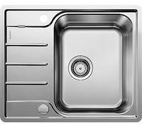 BLANCO 525114 LEMIS 45 S-IF Mini, Stainless Steel Brushed Finish, Verkürzte Abtropffläche