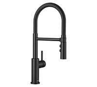 Blanco Catris-S Flexo single lever kitchen mixer matt black