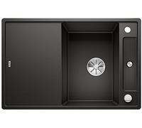 BLANCO 525841 AXIA III, Black, 45 cm Unterschrank | mit Holzschneidbrett