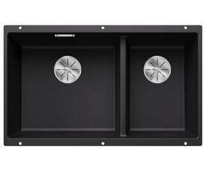 BLANCO 525991 SUBLINE 430/270-U Kitchen Sink, Black, 430 mm/270 mm - Basin Left