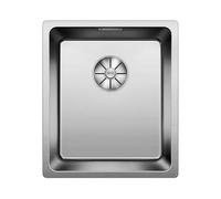 BLANCO ANDANO 340-IF Stainless Steel Sink Installation Type: Installation from Top and Flush Surface for 40 cm Wide Base Cabinets Resistant to Scratches Large Basin Volume
