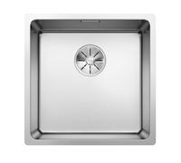 BLANCO ANDANO 400-U | Stainless Steel Sink | Installation Type: undermount Installation | for 45 cm Wide Base cabinets | Resistant to Scratches | Spacious Bowl Volume | [44x44x19.9 cm]