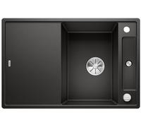 BLANCO AXIA III 45 S Granite Sink Made of Silgranit Black with