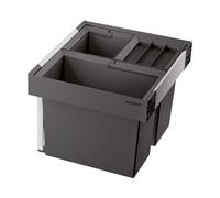 BLANCO Black Plastic Waste System 46.5 x 21 x 28.5
