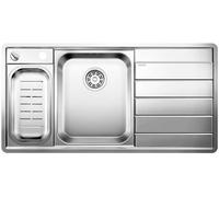 Blanco AXIS III 6 S-IF LH SST 1.5 Bowl Inset Sink BL468103 - STAINLESS STEEL