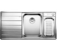 Blanco AXIS III 6 S-IF RH SST 1.5 Bowl Inset Sink BL468102 - STAINLESS STEEL