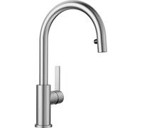 Blanco Pull Out Kitchen Tap CANDOR-S Low pressure Brushed Stainless Steel