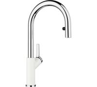 Blanco Carena Single Lever Monobloc Kitchen Mixer Tap - White 521368