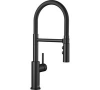 Blanco Catris-S Flexo single lever kitchen mixer matt black