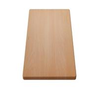 BLANCO Chopping Board Made of Solid Beech, 540 x 260 mm, for Sinks and basins with Classic Installation from Above. Chopping Board Guided on The Outer Edges of The Sink Allows Flexible Work.