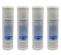 Blanco Compatible 5µm Carbon Block Replacement Water Filter Cartridges (4 Pack)