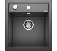Sink DALAGO 45 PuraDur in Silgranit with automatic drain 46.5x51cm, Anthracite (517156)