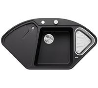 BLANCO 525868 Delta II, Black, 90 cm Unterschrank