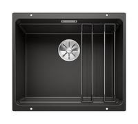 BLANCO ETAGON 525887 500-U Kitchen Sink, Black, 60 cm Base Cabinet