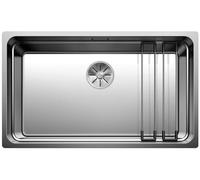 BLANCO 524272 ETAGON Kitchen Sink, Stainless Steel Satin Polish, Cabinet Size : 80 cm