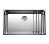 BLANCO 524272 ETAGON Kitchen Sink, Stainless Steel Satin Polish, Cabinet Size : 80 cm