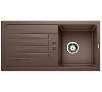 BLANCO FAVUM 45 S - Modern Inset Granite Sink - SILGRANIT Starter Model for 45 cm Wide Base Units - Brown - 524232