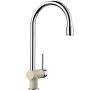 Blanco Filo, Kitchen Tap, Metallic Surface, Chrome, High-Pressure, Beige, 513990