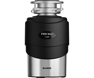 BLANCO FWD Max | Kitchen waste disposer 1 HP | Waste disposer for kitchen sink | Food waste disposer for kitchen scraps and food waste | 1200 ml capacity | Ø 20,3 cm