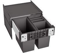 BLANCO Kitchen Waste Sorter Container, Select II 50/3, 35 Liters, Black, Medium