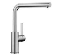 Blanco Lanora, Kitchen Mixer Tap In Solid Stainless Steel