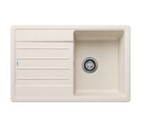 Blanco Legra 45 S Single Bowl Inset Silgranit Kitchen Sink - Soft White