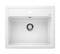 BLANCO 523334 Legra Kitchen Sink, White, 60 cm Unterschrank | Becken