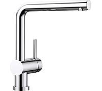 Blanco Linus-F, removable kitchen mixer / pre-window fitting, ideal for placing the sink in front of the window, surface chrome, low pressure, 1 piece, 514277