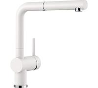 Blanco Pull Out Kitchen Tap LINUS-S silgranite white